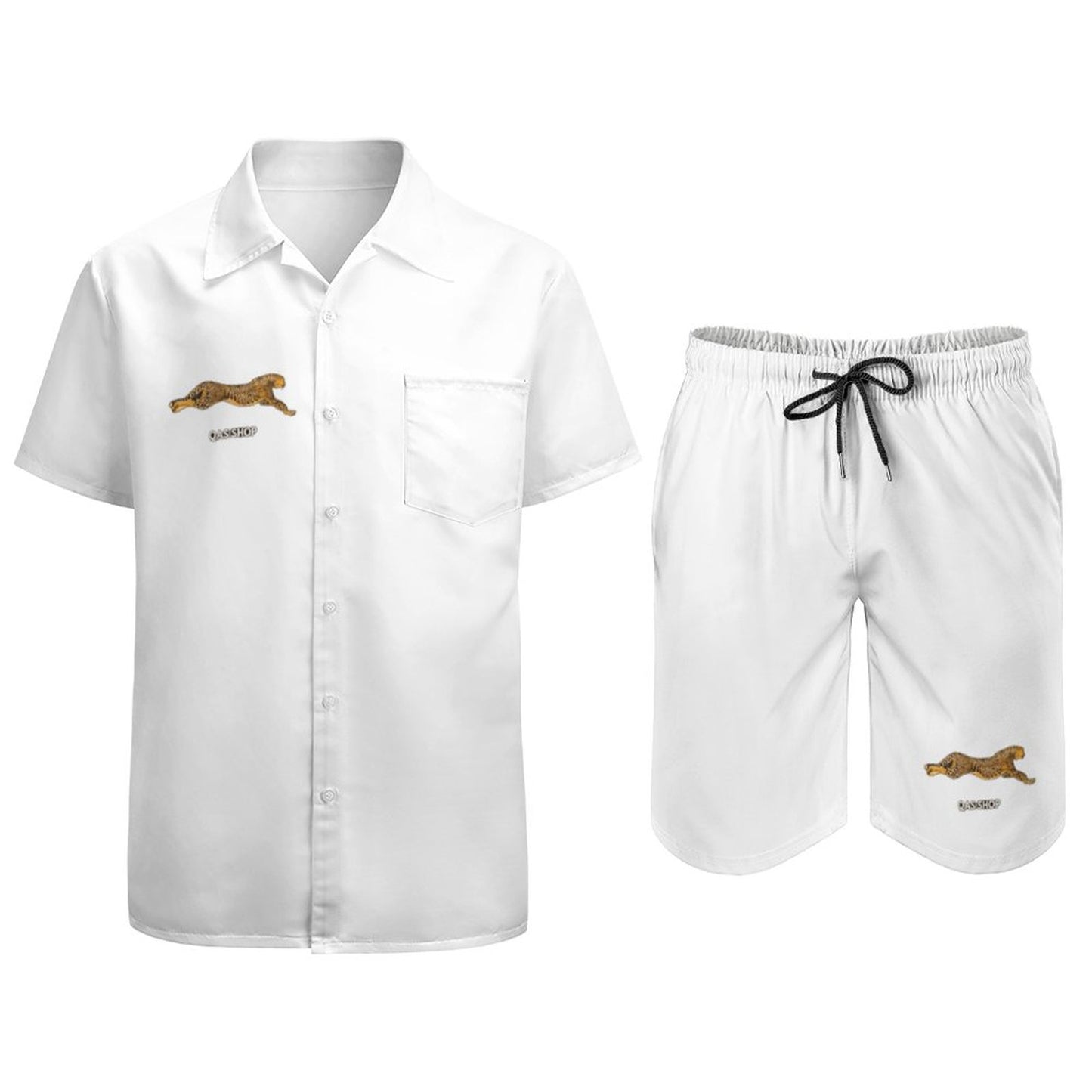 Hawaiian Print Suits for Men (All-Over Printing)