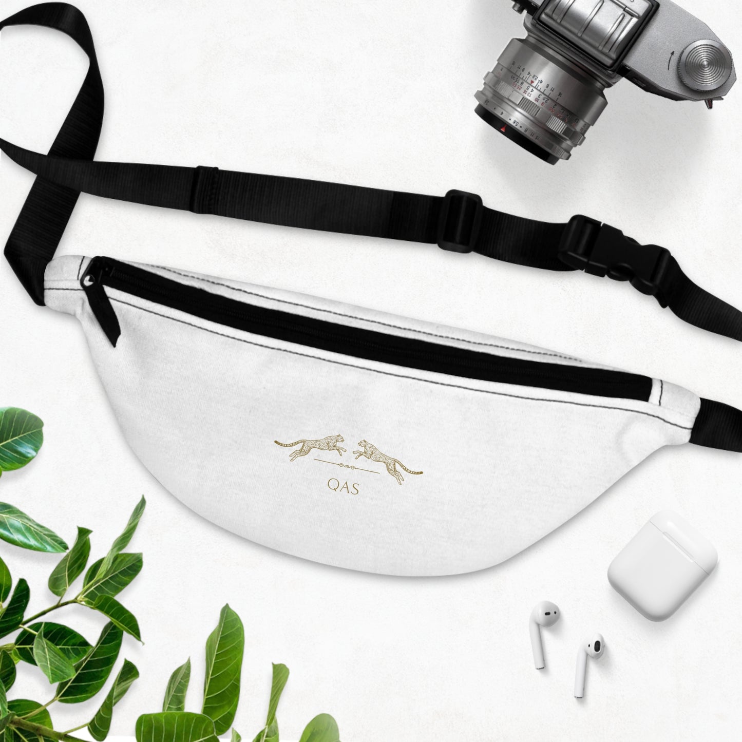 Stylish Embroidered Fanny Pack - Casual Travel Accessory