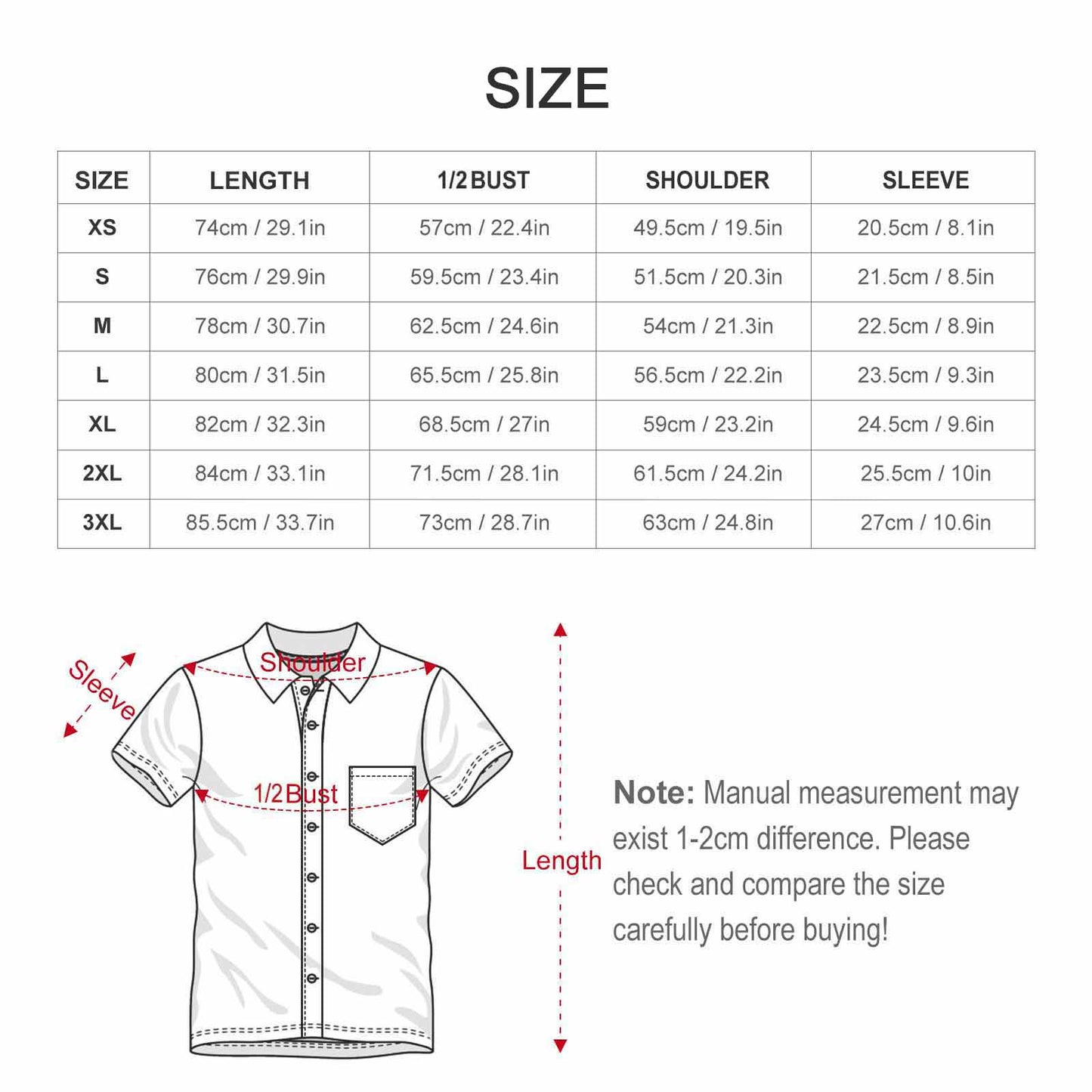 Hawaiian Print Suits for Men (All-Over Printing)