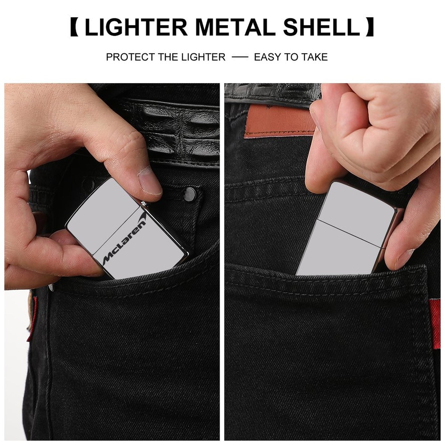 Lighter Box with Dual-sided Printing