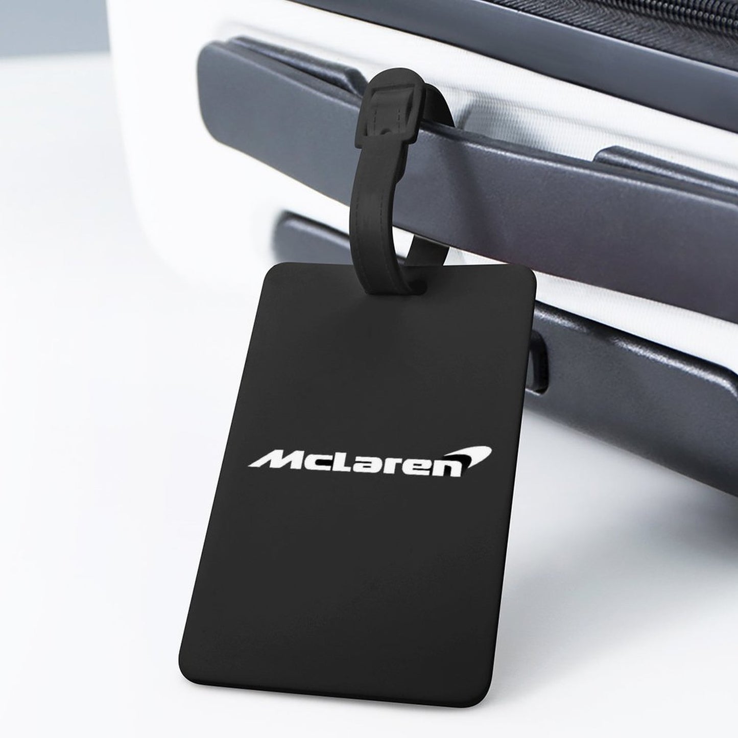 Full-Printed Luggage Tag with Black Hanging Loop