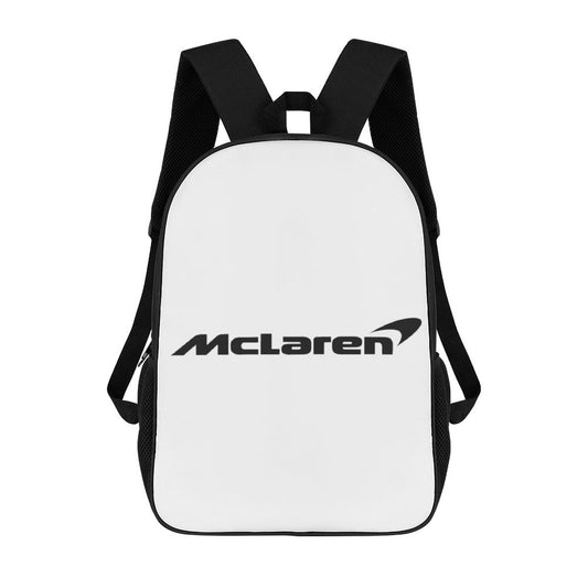 17 inch Black Schoolbag & Shoulder Backpack